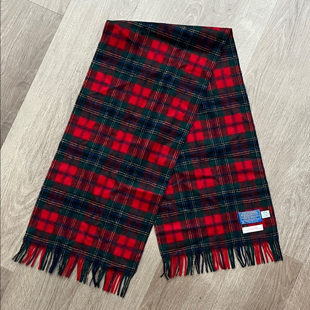 Red, blue, green Authentic Maclean Tartan Scarf